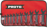 Proto® 11 Piece Black Oxide Short Combination Wrench Set - 12 Point - Exact Industrial Supply