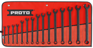 Proto® 15 Piece Black Oxide Metric Combination ASD Wrench Set - 12 Point - Exact Industrial Supply