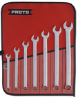 Proto® 7 Piece Full Polish Combination ASD Wrench Set - 12 Point - Exact Industrial Supply