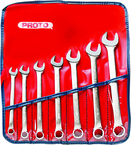 Proto® 7 Piece Satin Combination ASD Wrench Set - 12 Point - Exact Industrial Supply