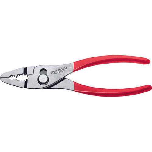 ‎Proto Slip-Joint Thin Nose Pliers w/ Grip - 6-11/16″ - Exact Industrial Supply