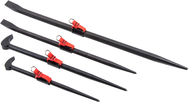 Proto® Tether-Ready 4 Piece Pry & Rolling Head Bars Set - Exact Industrial Supply