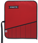 Proto® Red Canvas 7-Pocket Tool Roll - Exact Industrial Supply