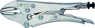 Proto® Nickel Chrome Locking Pliers - Straight Jaw 7-15/32" - Exact Industrial Supply