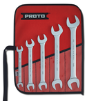 Proto® 5 Piece Satin Open-End Wrench Set - Exact Industrial Supply