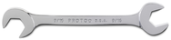 Proto® Full Polish Angle Open-End Wrench - 9/16" - Exact Industrial Supply