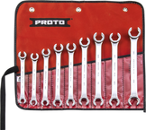 Proto® 9 Piece Double End Flare Nut Wrench Set - 6 Point - Exact Industrial Supply