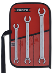 Proto® 3 Piece Double End Flare Nut Wrench Set - 6 Point - Exact Industrial Supply