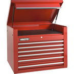 Proto® 450HS 34" Top Chest - 6 Drawer, Red - Exact Industrial Supply