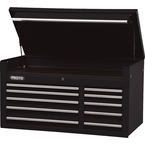 Proto® 450HS 50" Top Chest - 10 Drawer, Black - Exact Industrial Supply