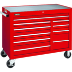 Proto® 450HS 50" Workstation - 10 Drawer, Red - Exact Industrial Supply