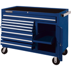 Proto® 450HS 50" Workstation - 8 Drawer & 1 Shelf, Blue - Exact Industrial Supply