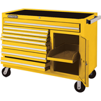 Proto® 450HS 50" Workstation - 8 Drawer & 1 Shelf, Yellow - Exact Industrial Supply