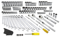 Proto® 1/4", 3/8", & 1/2" Drive 148 Piece Socket Set- 6 and 12 Point - Exact Industrial Supply