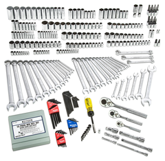 Proto® 1/4", 3/8", & 1/2" Drive 302 Piece Socket Set- 6 and 12 Point - Exact Industrial Supply