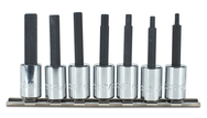 Proto® 3/8" Drive 7 Piece Hex Bit Set - Exact Industrial Supply