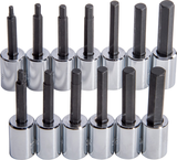 Proto® 3/8" Drive 13 Piece Hex Bit Socket Set - Exact Industrial Supply