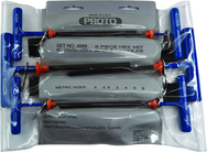 Proto® Tether-Ready 6 Piece Metric T-Handle Hex Key Set - Exact Industrial Supply