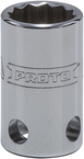 Proto® Tether-Ready 3/8" Drive Socket 12 mm - 12 Point - Exact Industrial Supply
