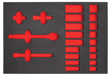 Proto® Foam Tray for Tool Set J52134 with Precision 90 Ratchet- 11x16" - Exact Industrial Supply