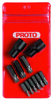 Proto® 11 Piece 1/4" and 3/8" Drive Torx® Bit Set - Exact Industrial Supply