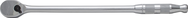 Proto® 1/4" Drive Precision 90 Pear Head Ratchet Long 9"- Full Polish - Exact Industrial Supply