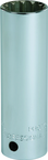 Proto® 1/2" Drive Deep Spline Socket #22 - 11/16" - Exact Industrial Supply