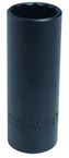 Proto® 1/2" Drive Black Oxide Deep Socket 1-1/4" - 12 Point - Exact Industrial Supply