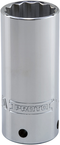 Proto® Tether-Ready 1/2" Drive Deep Socket 1-1/16" -12 Point - Exact Industrial Supply