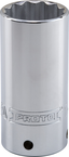 Proto® Tether-Ready 1/2" Drive Deep Socket 1-1/8" - 12 Point - Exact Industrial Supply
