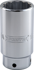 Proto® Tether-Ready 1/2" Drive Deep Socket 1-3/8" - 12 Point - Exact Industrial Supply