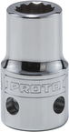 Proto® Tether-Ready 1/2" Drive Socket 11 mm - 12 Point - Exact Industrial Supply
