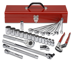 Proto® 1/2" Drive 27 Piece Tool Set - 12 Point - Exact Industrial Supply