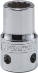 Proto® Tether-Ready 1/2" Drive Socket 12 mm - 12 Point - Exact Industrial Supply
