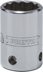 Proto® Tether-Ready 1/2" Drive Socket 19 mm - 12 Point - Exact Industrial Supply