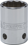Proto® Tether-Ready 1/2" Drive Socket 13/16" - 12 Point - Exact Industrial Supply
