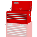 Proto® 440SS 27" Top Chest with Drop Front - 4 Drawer, Red - Exact Industrial Supply