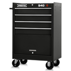 Proto® 440SS 27" Roller Cabinet - 4 Drawer, Black - Exact Industrial Supply