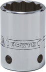 Proto® Tether-Ready 1/2" Drive Socket 7/8" - 12 Point - Exact Industrial Supply