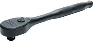 Proto® 1/2" Drive Precision 90 Pear Head Ratchet Standard 11"- Black Oxide - Exact Industrial Supply