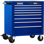 Proto® 550S 34" Roller Cabinet - 8 Drawer, Gloss Blue - Exact Industrial Supply