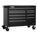 Proto® 550E 50" Front Facing Power Workstation w/ USB - 10 Drawer, Dual Black - Exact Industrial Supply