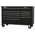 Proto® 550S 66" Workstation - 11 Drawer, Gloss Black - Exact Industrial Supply