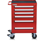 Proto® 560S 30" Roller Cabinet- 6 Drawer- Gloss Red - Exact Industrial Supply