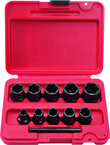 Protoå 10 Piece Bolt Extractor Socket Set - Exact Industrial Supply