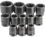 Proto® 3/4" Drive 26 Piece Metric Impact Socket Set - 12 Point - Exact Industrial Supply