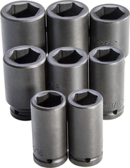 Proto® 3/4" Drive 8 Piece Deep Impact Socket Set - 6 Point - Exact Industrial Supply