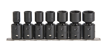 Proto® 1/2" Drive 7 Piece Deep Universal Impact Socket Set - 6 Point - Exact Industrial Supply