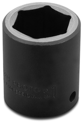 Proto® 1/2" Drive Impact Socket 1-1/2" - 6 Point - Exact Industrial Supply