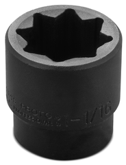 Proto® 1/2" Drive Impact Socket 1-1/16" - 8 Point - Exact Industrial Supply